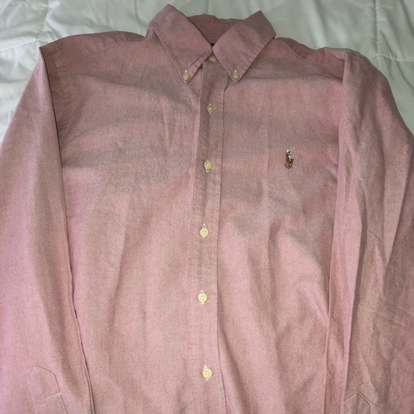 Polo Ralph Lauren Other - Polo Ralph Lauren Light Red Button Up Long Sleeve